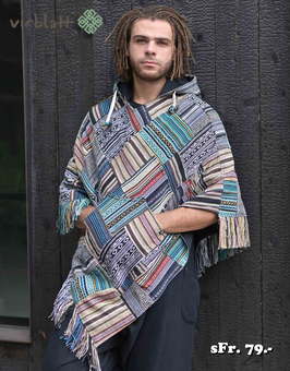 Wendeponcho "Patchwork"