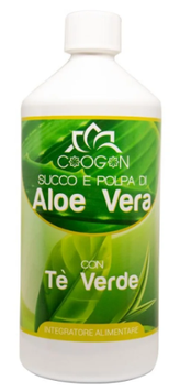 JUS ET PULPE ALOE VERA ET THE VERT - 1 L