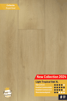 B11 - Light Tropical Oak XL