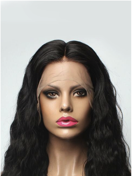 Perruque Lace frontal wave naturel Brun