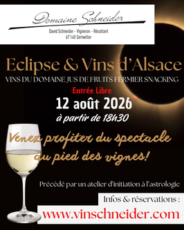 Je viens à Eclipse & Vins d'Alsace!
