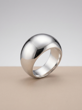 Silberring Rondo - Neu