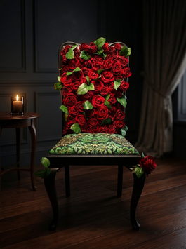 Designer Rosenstuhl
