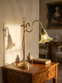 Antike Jugendstil Tischlampe