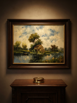 Oel auf Leinwand
