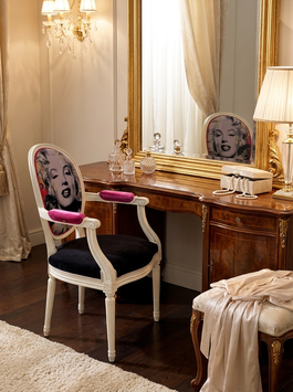 Designer Medaillon Sessel