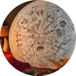 Roue de l'année symboles