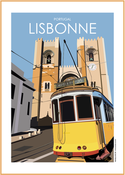 Affiche Lisbonne