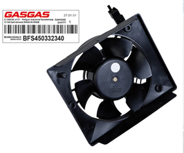 Ventilador eléctrico de alta calidad montado en varias motos de trial.