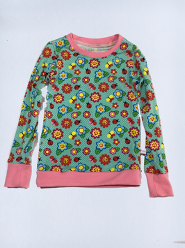 Shirt Blumen Käfer Schmetterlinge  (T70/6)