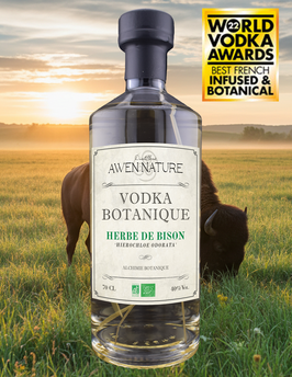 VODKA BOTANIQUE - HERBE DE BISON 70cl