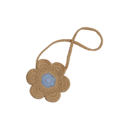 Flower Crochet Bag - Marigold