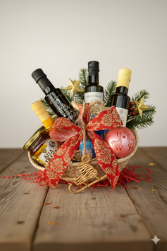 Agia Triada-Kreta Weihnachtsgeschenkset – Mediterraner Geschenkkorb 2025