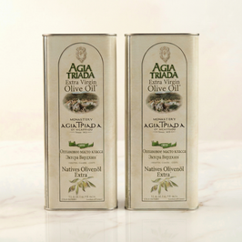 2×5 L  Agia Triada (Kreta) Olivenöl Extra Nativ (Sparpaket)