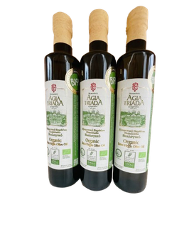 Sparpaket 3x500ml Premium BIO Olivenöl Agia Triada-Kreta