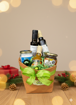 Weihnachts-Geschenksäckchen „Kreta Genuss“ – BIOLEA & Agia Triada 2025