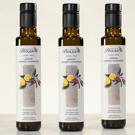 3 × 250 ml BIOLEA Bio Olivenöl mit Bio-Limone (Kolymbari Kreta) – Sparpaket