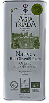 Agia Triada Kreta – Premium BIO Olivenöl 5 Liter Kanister | Extra Nativ, Kaltgepresst