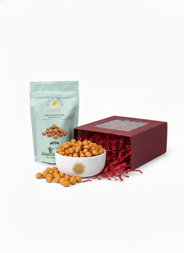 Sal de Ibiza Cacahuetes – Geschenkset mit Porzellanschale