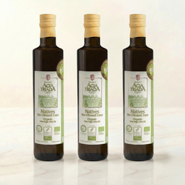 3 × 500 ml Premium Bio Olivenöl nativ extra – Agia Triada (Kreta)