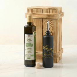 Geschenkbox in Holzkiste – Agia Triada (Kreta)