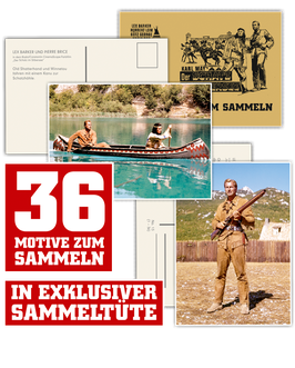 Karl May Sammelkarten "Der Schatz im Silbersee"
