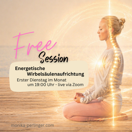Free Session - Energetische Wirbelsäulenaufrichtung - Gruppen Session