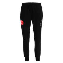 MACRON Cymbal Sweatpants Damen schwarz mit HSV-Solingen-Basketball-Logo und Initialen