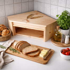 Zirbenbrotdose "Corner"
