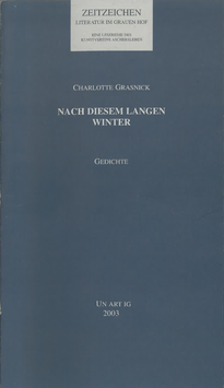 Charlotte Grasnick - Nach diesem langen Winter