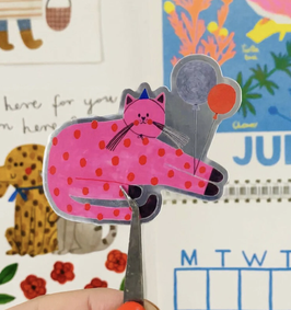 Sticker Katze