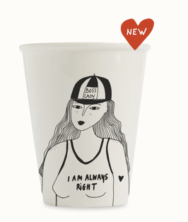 Cup Boss Lady