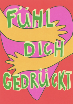 Deli Card Fühl' Dich gedrückt