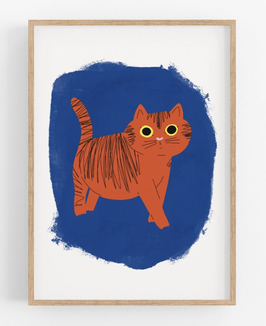 Print The Red Cat