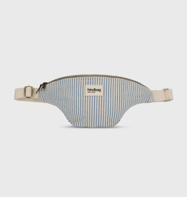 Gürteltasche Olivia blau gestreift