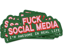 Sticker Fuck Social Media