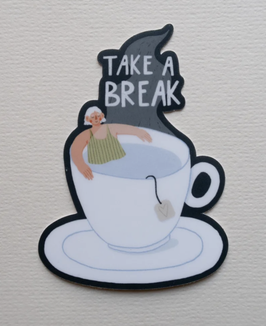 Sticker Take a Break