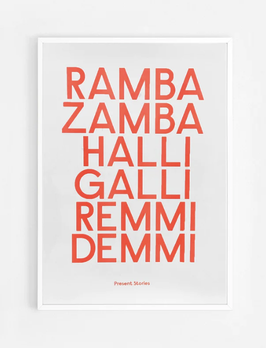 Print Ramba Zamba