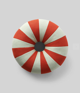 Float Kissen in red/mint
