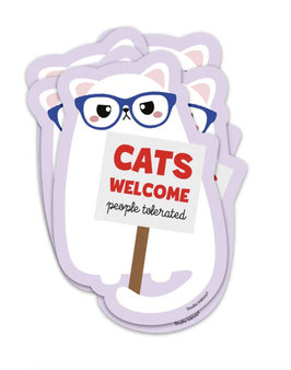 Sticker Cats welcome