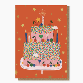 Karte Celebration Cake