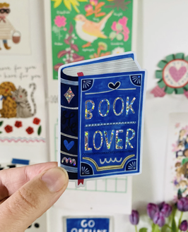 Sticker Book Lover