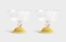 Tulip Glas Set of 2 von Klevering Amsterdam
