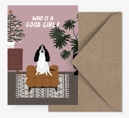Karte Dogs 'Good Girl'