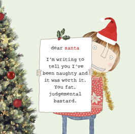 Klappkarte Rosie Dear Santa