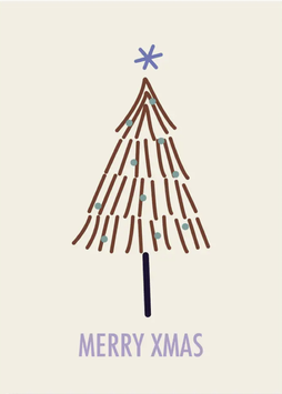 Karte Merry Xmas