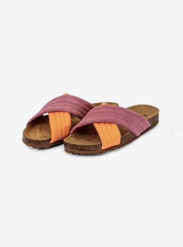 Bobo Choses Pink Crossover Sandals