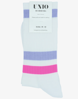 Unio HH New Tennis white-lavender-neon pink