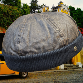 DOCKER-CAP LAKOTA USED LOOK 468 105 BRAUN-ANTIK