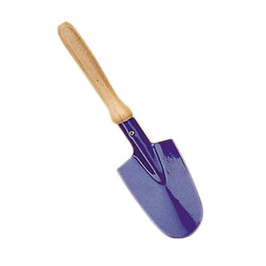 Schaufel aus Metall blau